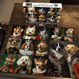 Royaler Hundeporträt-Puzzle 1000 Teile