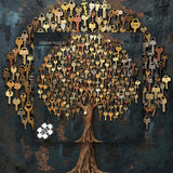 Key tree Jigsaw Puzzle 1000 Pieces