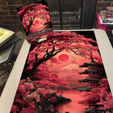 Twilight Cherry Blossoms Jigsaw Puzzle 1000 Pieces