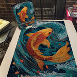 Puzzle Koi Wave 1000 pièces