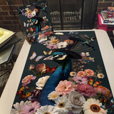 Floral Peacock Jigsaw Puzzle 1000 Piece