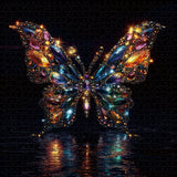 Crystal Butterfly Glow Jigsaw Puzzles 1000 Pieces