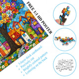 Colorful Village Jigsaw Puzzles 1000 Pieces