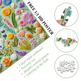 Floral Stitches Jigsaw Puzzle 1000 Pieces