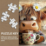 Cow's Coffee Time Jigsaw Puzzle 1000 Pieces