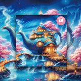 Puzzle du Pays des Merveilles de la Théière 1000 pièces