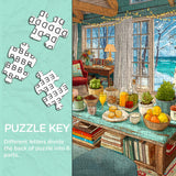 Beach Cottage Jigsaw Puzzle 1000 Pieces