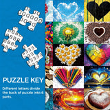 Puzzle Kaléidoscope de l'Amour 1000 pièces