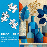 Variations in Blue Jigsaw Puzzle 1000 Piece
