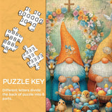 Puzzle da 1000 pezzi dei Nani da Giardino di Pasqua