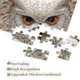 Puzzle Hibou Sculpté 1000 Pièces