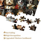 Royaler Hundeporträt-Puzzle 1000 Teile