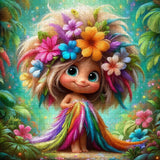 Puzzle della fata dei fiori, 1000 pezzi