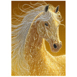 Puzzle del cavallo d'oro da 1000 pezzi