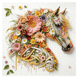 Puzzle Cavallo in Fiore 1000 Pezzi