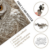 Puzzle Hibou Sculpté 1000 Pièces