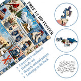 Patchwork d'hiver Puzzle 1000 pièces