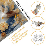 Quilled Twin Eagles Jigsaw Puzzle 1000 Pieces