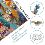 Colorful Clucks Jigsaw Puzzle 1000 Piece