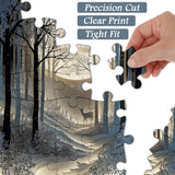 Puzzle Royaume Blanc Pur 1000 pièces