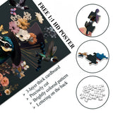 Floral Peacock Jigsaw Puzzle 1000 Piece