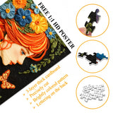Puzzle Muse Floral Broderie 1000 Pièces