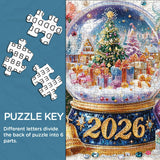 Crystal Christmas 2026 Jigsaw Puzzle 1000 Piece