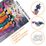 Puzzle papillon et muse 1000 pièces