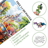 Puzzle di Città con Profumo di Fiori 1000 Pezzi