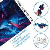 Cosmic Wolf Jigsaw Puzzle 1000 Pieces