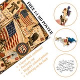 Vintage Americana Collage Puzzle 1000 Teile
