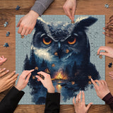 Forest Owl Jigsaw Puzzle 1000 Piece