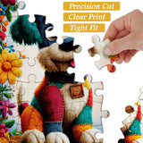 Patchwork Pup Jigsaw Puzzle 1000 Pieces