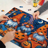 Halloween Gnome Gathering Jigsaw Puzzles 1000 Pieces