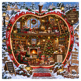 Weihnachten Apple Buchhandlung Puzzle 1000 Stück