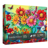 Colorful Flowers Jigsaw Puzzle 1000 Pieces