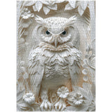 3D Ivory Owl Jigsaw Puzzle 1000 Pieces