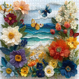 Sea & Bloom Jigsaw Puzzle 1000 Piece