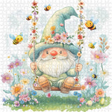 Springtime Swing Jigsaw Puzzle 1000 Pieces