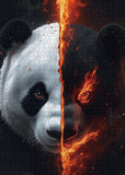 Puzzle Panda del Regno del Fuoco da 1000 pezzi