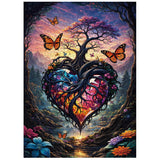 Puzzle Albero del Cuore 1000 Pezzi