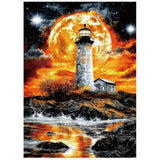 Rock Lighthouse Jigsaw Puzzle 1000 Pieces