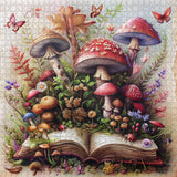 Mushroom Book Jigsaw Puzzle 1000 Pieces