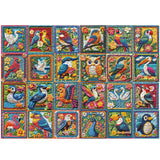 Colorful Bird Patchwork Jigsaw Puzzle 1000 Pieces