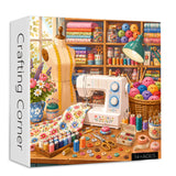 Puzzle ad angolo artigianale da 1000 pezzi