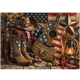 Western Freedom Melody Jigsaw Puzzle 1000 Pieces