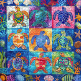 Puzzle de puzzle coloré de l'océan 1000 Piece