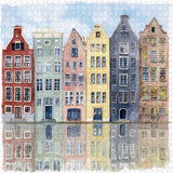 Canal Houses Jigsaw Puzzle 1000 Pieces