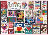 Love Stamps Jigsaw Puzzle 1000 Pieces