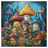 Enchanted Mushroom Village Jigsaw Puzzles 1000 Pieces